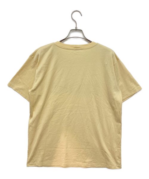 CELINE（セリーヌ）CELINE (セリーヌ) ルーズ Tシャツ / コットンジャージー ジョーヌパール×ブラック サイズ:Sの古着・服飾アイテム