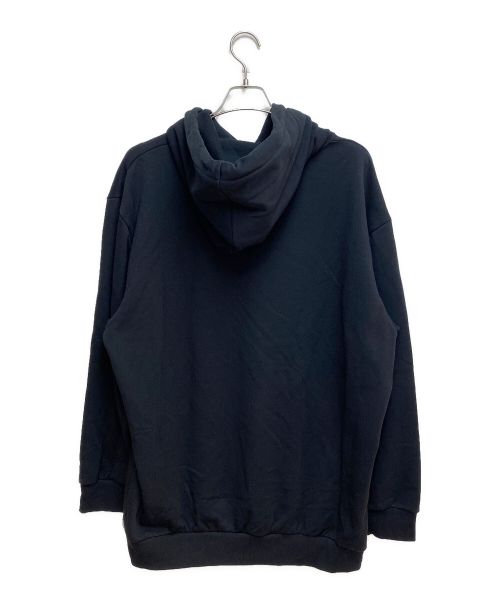 CELINE（セリーヌ）CELINE (セリーヌ) 22SS コットンフリース/ノワールパーカー ブラック サイズ:Sの古着・服飾アイテム