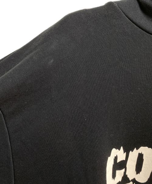 CELINE（セリーヌ）CELINE (セリーヌ) 22SS コットンフリース/ノワールパーカー ブラック サイズ:Sの古着・服飾アイテム