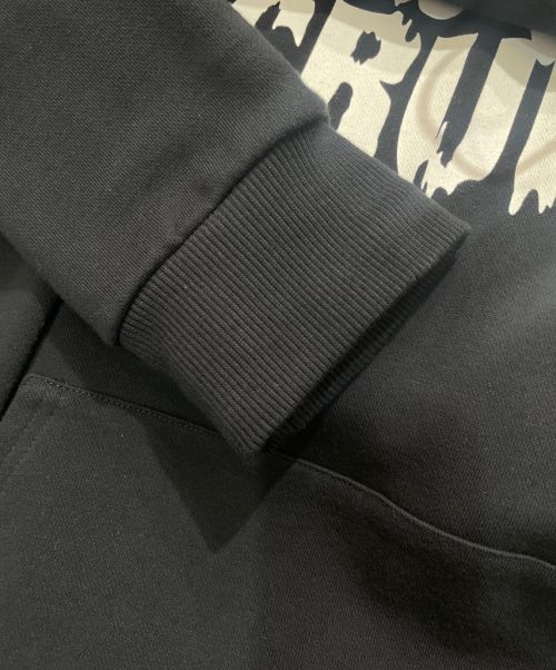 CELINE（セリーヌ）CELINE (セリーヌ) 22SS コットンフリース/ノワールパーカー ブラック サイズ:Sの古着・服飾アイテム