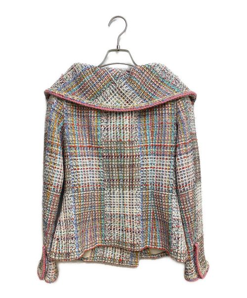 CHANEL（シャネル）CHANEL (シャネル) ツイードセットアップスーツ マルチカラー サイズ:36の古着・服飾アイテム