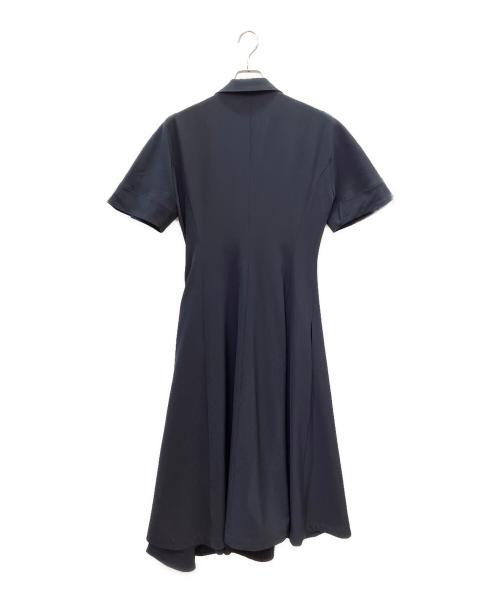 LOEWE（ロエベ）LOEWE (ロエベ) ラップフロントワンピース ネイビー サイズ:38の古着・服飾アイテム