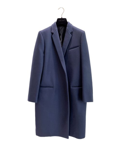 CELINE（セリーヌ）CELINE (セリーヌ) クロンビーコート ネイビー サイズ:42の古着・服飾アイテム