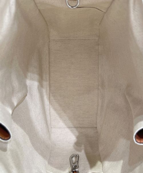 LOEWE（ロエベ）LOEWE (ロエベ) ハンモックバッグスモール ネイビー×ブラウン サイズ:スモールの古着・服飾アイテム