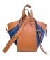 LOEWE（ロエベ）の古着「ハンモックバッグスモール」｜ネイビー×ブラウン