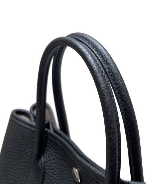 HERMES（エルメス）HERMES (エルメス) ガーデンパーティ30(TPM) ブラック サイズ:30(TPM)の古着・服飾アイテム