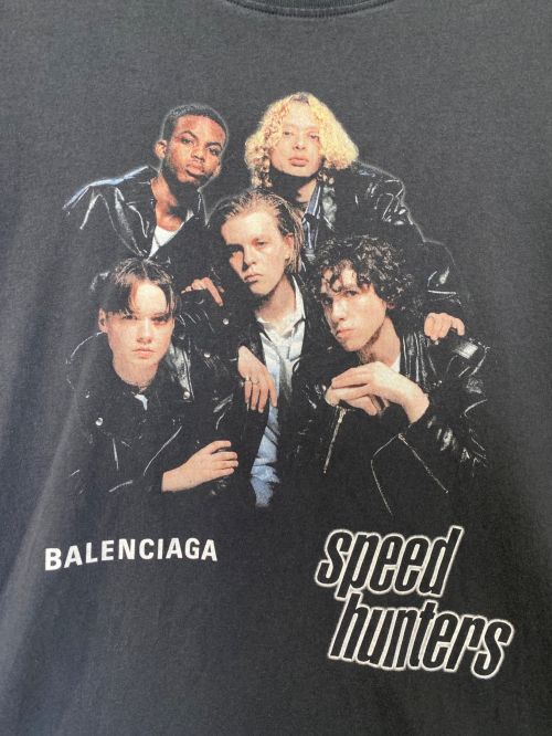 BALENCIAGA（バレンシアガ）BALENCIAGA (バレンシアガ) Speed hunters Tee ブラック サイズ:XSの古着・服飾アイテム