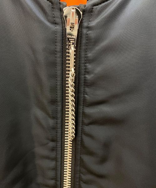CELINE（セリーヌ）CELINE (セリーヌ) 21AW ルーズボンバージャケット ダークネイビー サイズ:46の古着・服飾アイテム