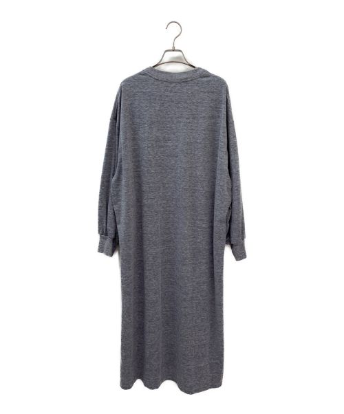 HYKE（ハイク）HYKE (ハイク) LONG SLEEVE DRESS グレー サイズ:2の古着・服飾アイテム