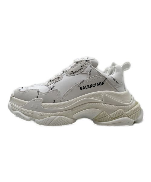 BALENCIAGA（バレンシアガ）BALENCIAGA (バレンシアガ) TRIPLE S SNEAKER（トリプルエススニーカー） ホワイト サイズ:25cmの古着・服飾アイテム