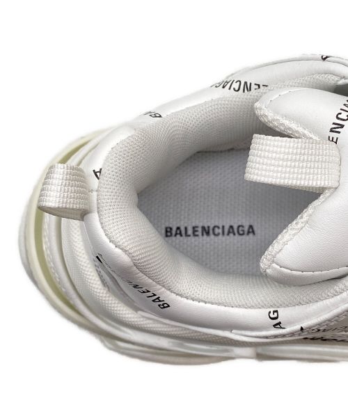 BALENCIAGA（バレンシアガ）BALENCIAGA (バレンシアガ) TRIPLE S SNEAKER（トリプルエススニーカー） ホワイト サイズ:25cmの古着・服飾アイテム