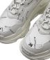 BALENCIAGA (バレンシアガ) TRIPLE S SNEAKER（トリプルエススニーカー） ホワイト サイズ:25cm：72800円