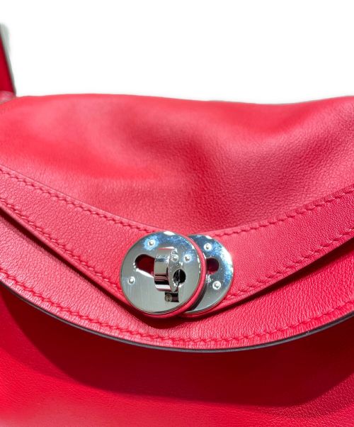 HERMES（エルメス）HERMES (エルメス) リンディ26 レッド サイズ:26の古着・服飾アイテム