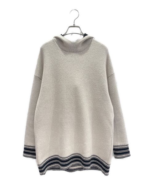 Christian Dior（クリスチャン ディオール）Christian Dior (クリスチャン ディオール) J'ADIOR ニットパーカー サイズ:40の古着・服飾アイテム