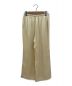 CHAOS (カオス) サテンフレアパンツ ライトイエロー サイズ:F：10800円