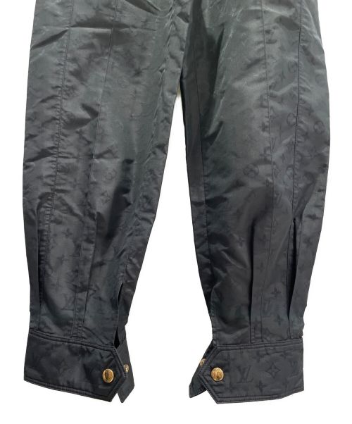 LOUIS VUITTON（ルイ ヴィトン）LOUIS VUITTON (ルイ ヴィトン) DRESSY SPORTY PANTS ブラック サイズ:36の古着・服飾アイテム