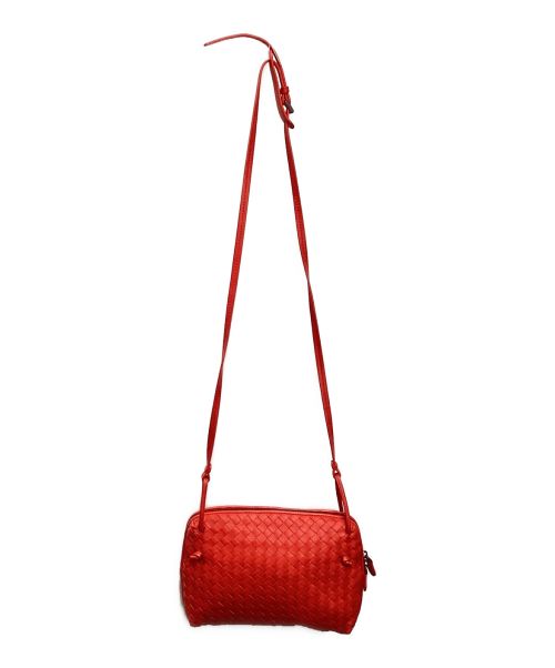BOTTEGA VENETA（ボッテガベネタ）BOTTEGA VENETA (ボッテガベネタ) ノディーニバッグ レッドの古着・服飾アイテム