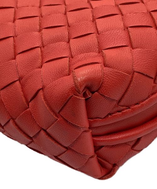 BOTTEGA VENETA（ボッテガベネタ）BOTTEGA VENETA (ボッテガベネタ) ノディーニバッグ レッドの古着・服飾アイテム