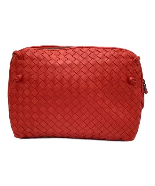 BOTTEGA VENETA（ボッテガベネタ）BOTTEGA VENETA (ボッテガベネタ) ノディーニバッグ レッドの古着・服飾アイテム