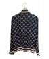 GUCCI (グッチ) GGジャガードコットンジャケット ネイビー サイズ:L：84800円