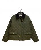 CELINEセリーヌ）の古着「22AW ハンティングキルティングジャケット」｜カーキ