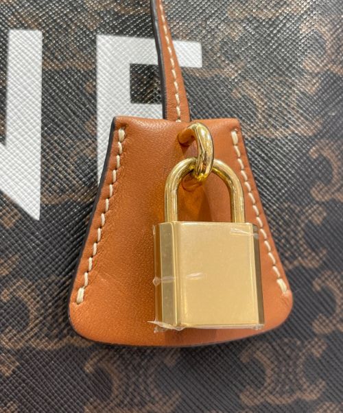 CELINE（セリーヌ）CELINE (セリーヌ) ラージヴォヤージュバッグ ブラウンの古着・服飾アイテム