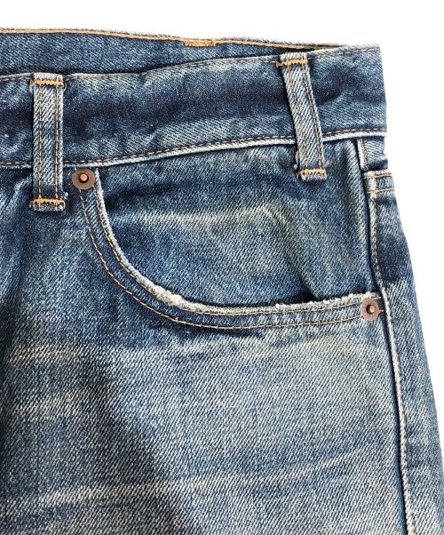 CELINE（セリーヌ）CELINE (セリーヌ) ウェスリー デストロイドジーンズ / ウエストワイドウォッシュ デニム インディゴ サイズ:W30の古着・服飾アイテム