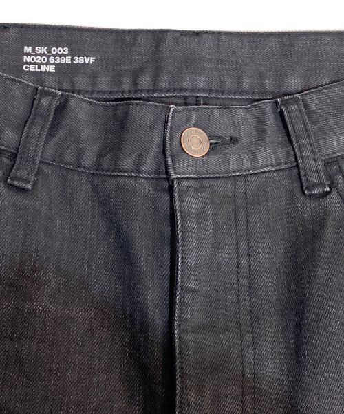 CELINE（セリーヌ）CELINE (セリーヌ) ストレッチスキニーデニムパンツ ブラック サイズ:W30の古着・服飾アイテム
