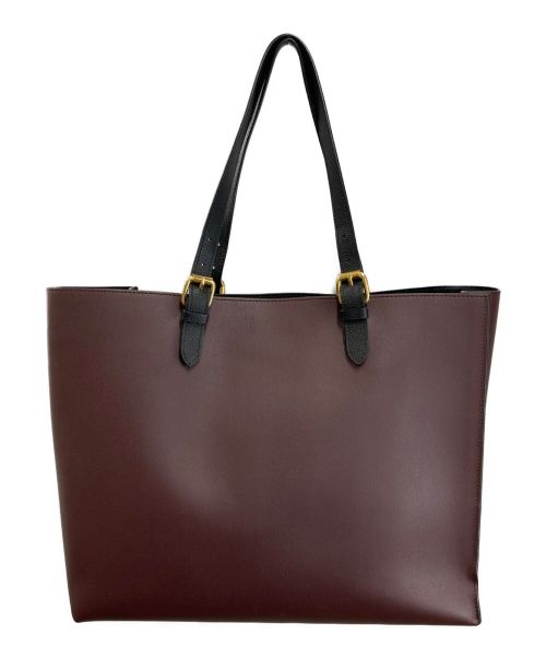 MARNI（マルニ）MARNI (マルニ) レザートートバッグ ブラウンの古着・服飾アイテム