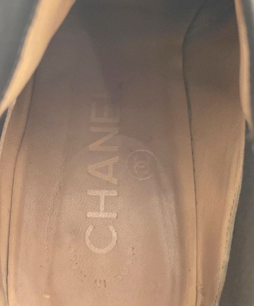 CHANEL（シャネル）CHANEL (シャネル) マトラッセサイドゴアブーツ ブラック サイズ:36の古着・服飾アイテム