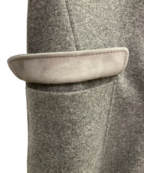LORO PIANA（ロロピアーナ）LORO PIANA (ロロピアーナ) ヌートリアカシミヤコート グレー サイズ:Lの古着・服飾アイテム