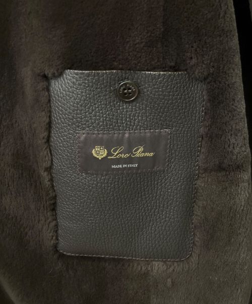 LORO PIANA（ロロピアーナ）LORO PIANA (ロロピアーナ) ヌートリアカシミヤコート グレー サイズ:Lの古着・服飾アイテム