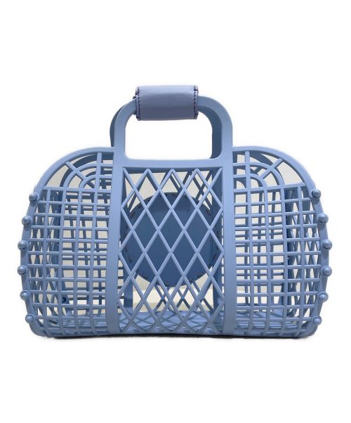 FENDI（フェンディ）FENDI (フェンディ) BASKET SMALL RECYCLED PLASTIC スカイブルー サイズ:SMALLの古着・服飾アイテム