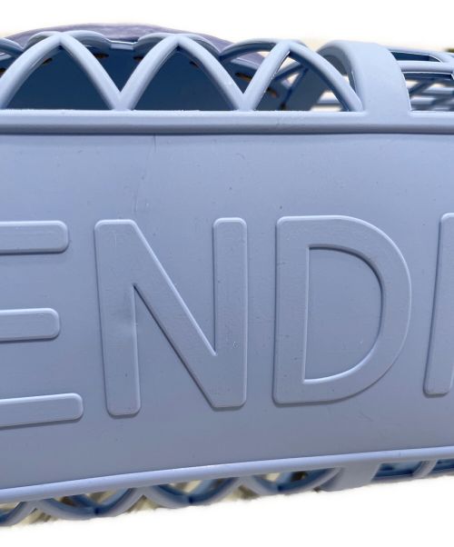 FENDI（フェンディ）FENDI (フェンディ) BASKET SMALL RECYCLED PLASTIC スカイブルー サイズ:SMALLの古着・服飾アイテム