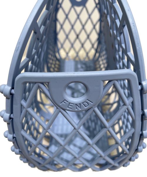 FENDI（フェンディ）FENDI (フェンディ) BASKET SMALL RECYCLED PLASTIC スカイブルー サイズ:SMALLの古着・服飾アイテム