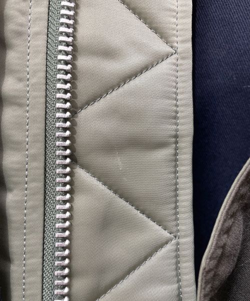 sacai（サカイ）sacai (サカイ) 21AW Wool Surge Nylon Twill Blouson ネイビー×オリーブ サイズ:3の古着・服飾アイテム