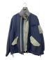 sacai（サカイ）の古着「21AW Wool Surge Nylon Twill Blouson」｜ネイビー×オリーブ
