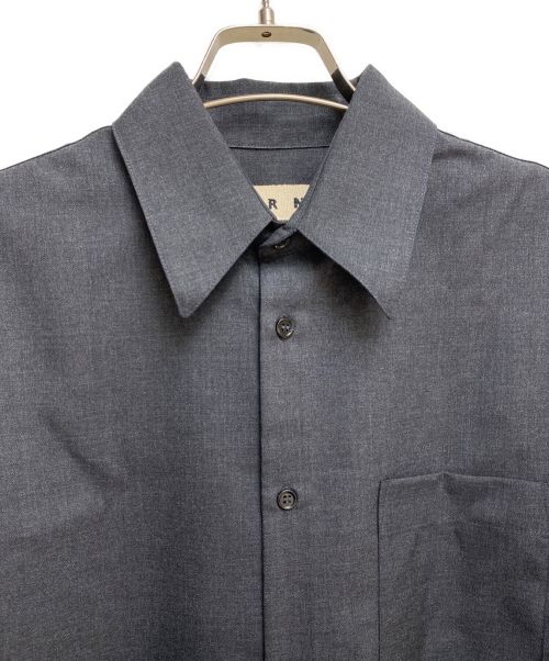 MARNI（マルニ）MARNI (マルニ) トロピカルウールシャツ グレー サイズ:44の古着・服飾アイテム