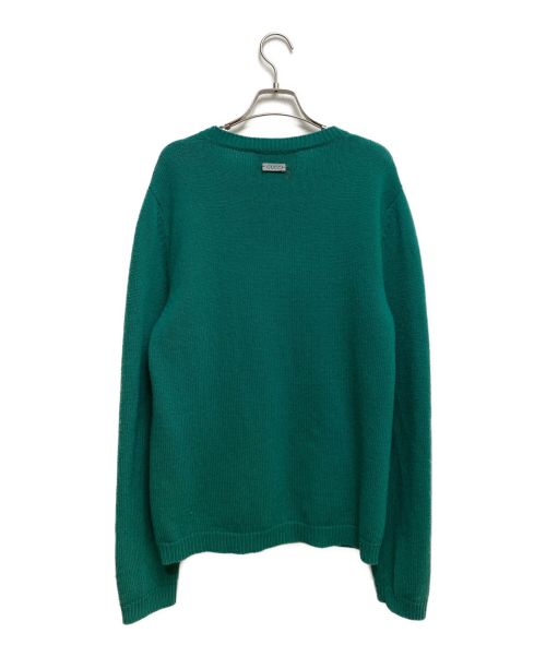 GUCCI（グッチ）GUCCI (グッチ) タイガージャガードニット グリーン サイズ:Sの古着・服飾アイテム