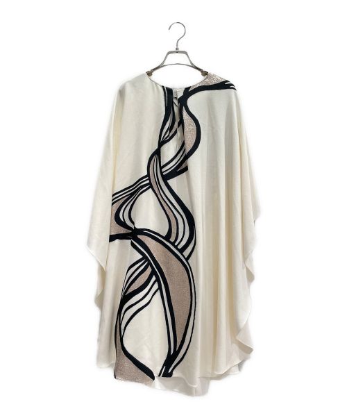 FENDI（フェンディ）FENDI (フェンディ) Graphic Printドレス オフホワイト サイズ:42の古着・服飾アイテム