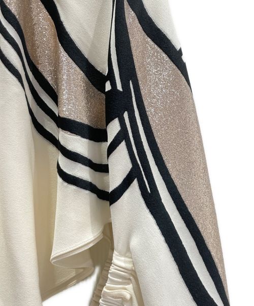 FENDI（フェンディ）FENDI (フェンディ) Graphic Printドレス オフホワイト サイズ:42の古着・服飾アイテム