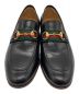 GUCCI (グッチ) ホースビットウェブローファー ブラック サイズ:41：47800円