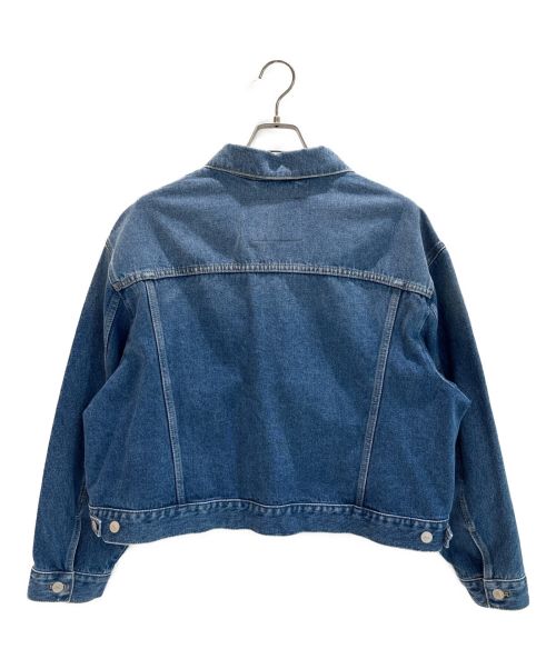 BALENCIAGA（バレンシアガ）BALENCIAGA (バレンシアガ) 再構築スウィングデニムジャケット インディゴ サイズ:38の古着・服飾アイテム