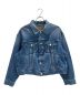 BALENCIAGA（バレンシアガ）の古着「再構築スウィングデニムジャケット」｜インディゴ