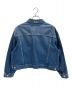 BALENCIAGA (バレンシアガ) 再構築スウィングデニムジャケット インディゴ サイズ:38：59800円
