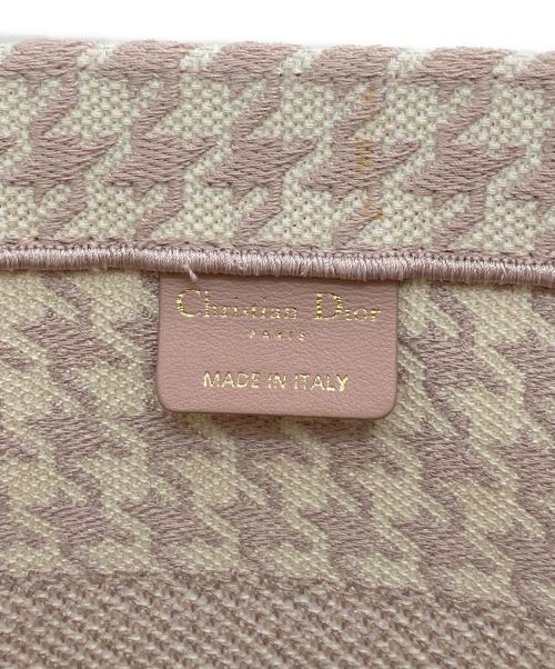 Christian Dior（クリスチャン ディオール）Christian Dior (クリスチャン ディオール) ブックトート ローズ デ ヴァン サイズ:ミディアムの古着・服飾アイテム