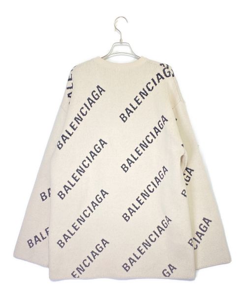BALENCIAGA（バレンシアガ）BALENCIAGA (バレンシアガ) ALLOVER LOGO Knit サイズ:Sの古着・服飾アイテム