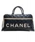 CHANEL（シャネル）の古着「ロゴボストンバッグ」｜ブラック
