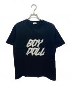 CELINEセリーヌ）の古着「22AW スタッズBOY DOLL Tシャツ / コットンジャージー」｜ブラック