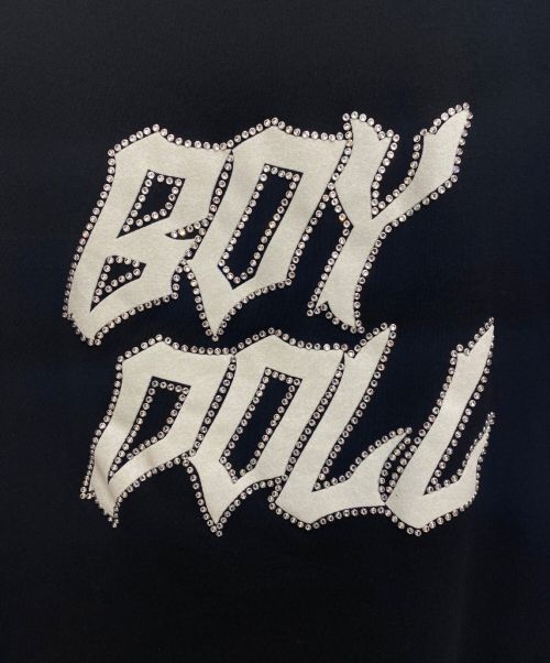 CELINE（セリーヌ）CELINE (セリーヌ) 22AW スタッズBOY DOLL Tシャツ / コットンジャージー ブラック サイズ:Sの古着・服飾アイテム